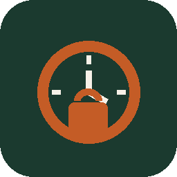 Locksmith Chicago Clock logo